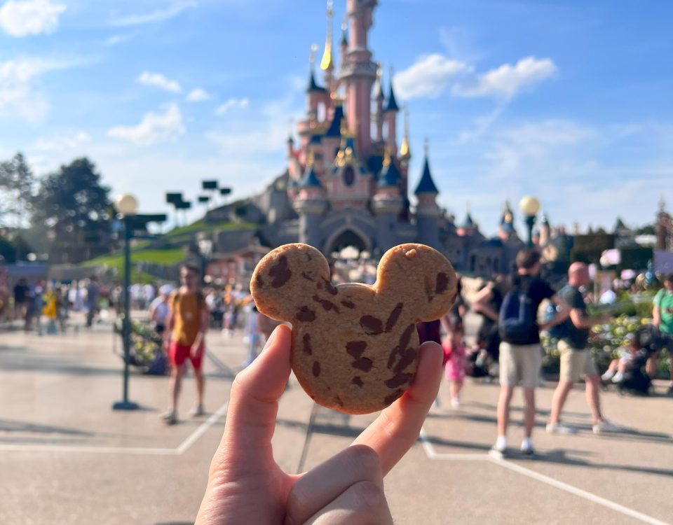 Disney castle cookie