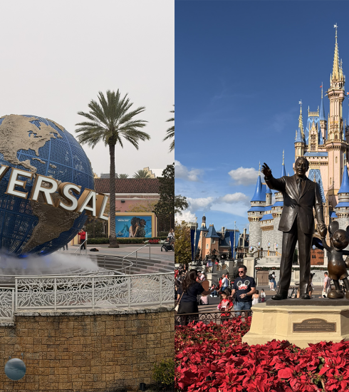 Universal studios & Disneyworld Orlando
