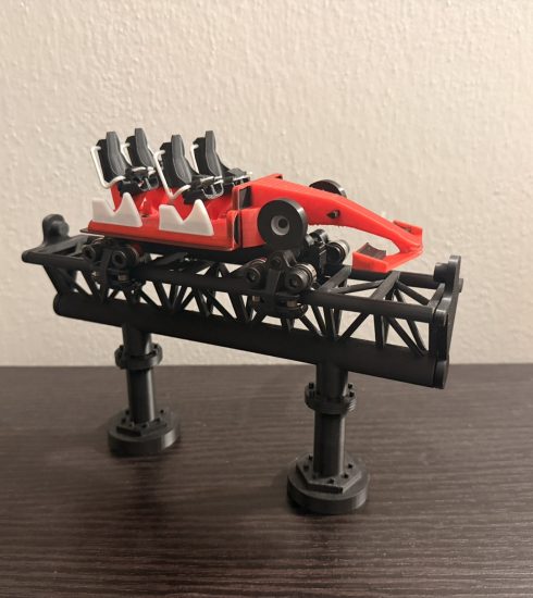F1 3D Printed Roller Coaster