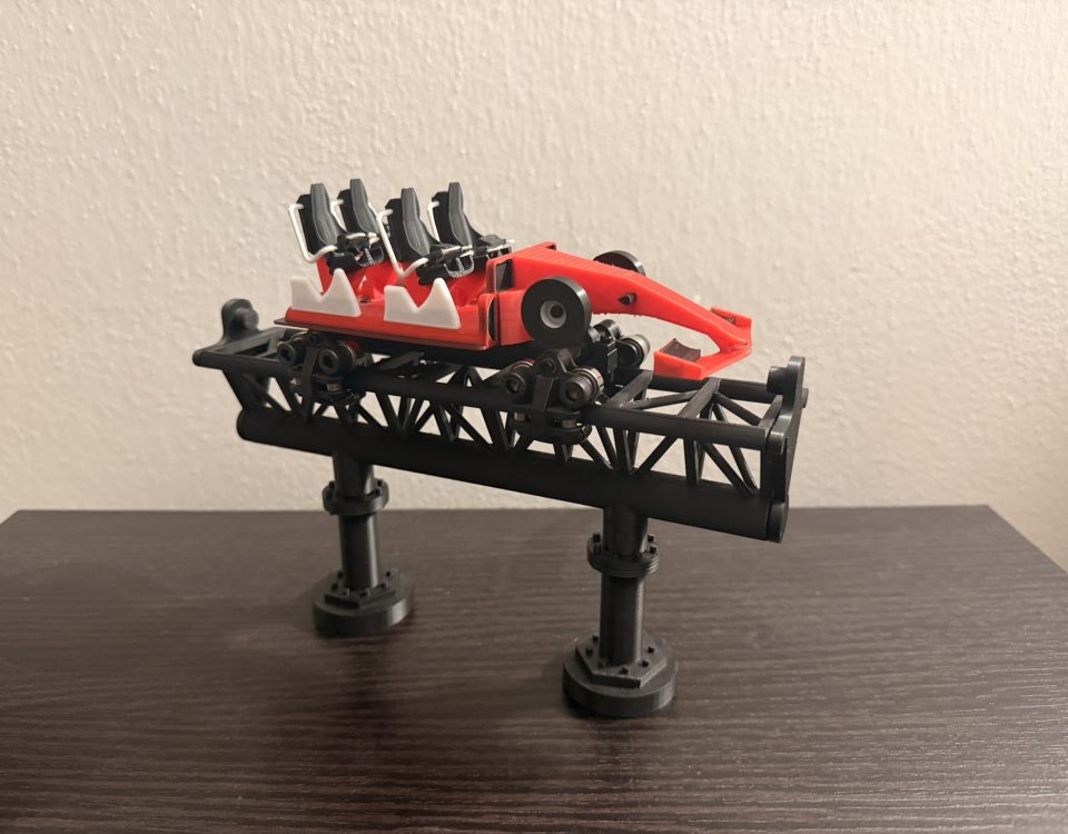 F1 3D Printed Roller Coaster